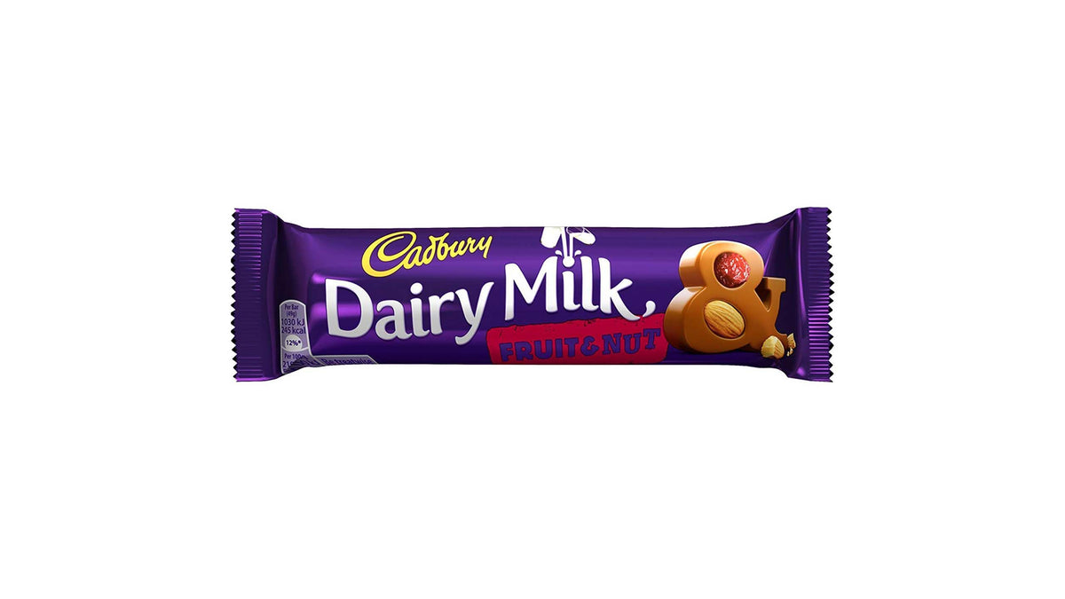 Cadbury Dairy Milk Fruit & Nut Bar 49g