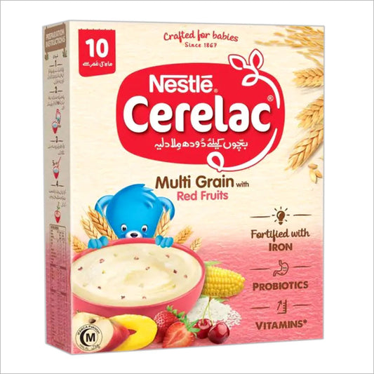 Cerelac Multi Grain Red Fruits 175g