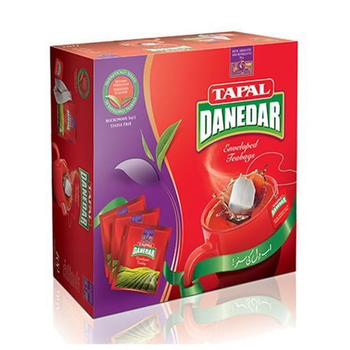 Tapal Danedar Tea 50 Enveloped Teabag 100g Box