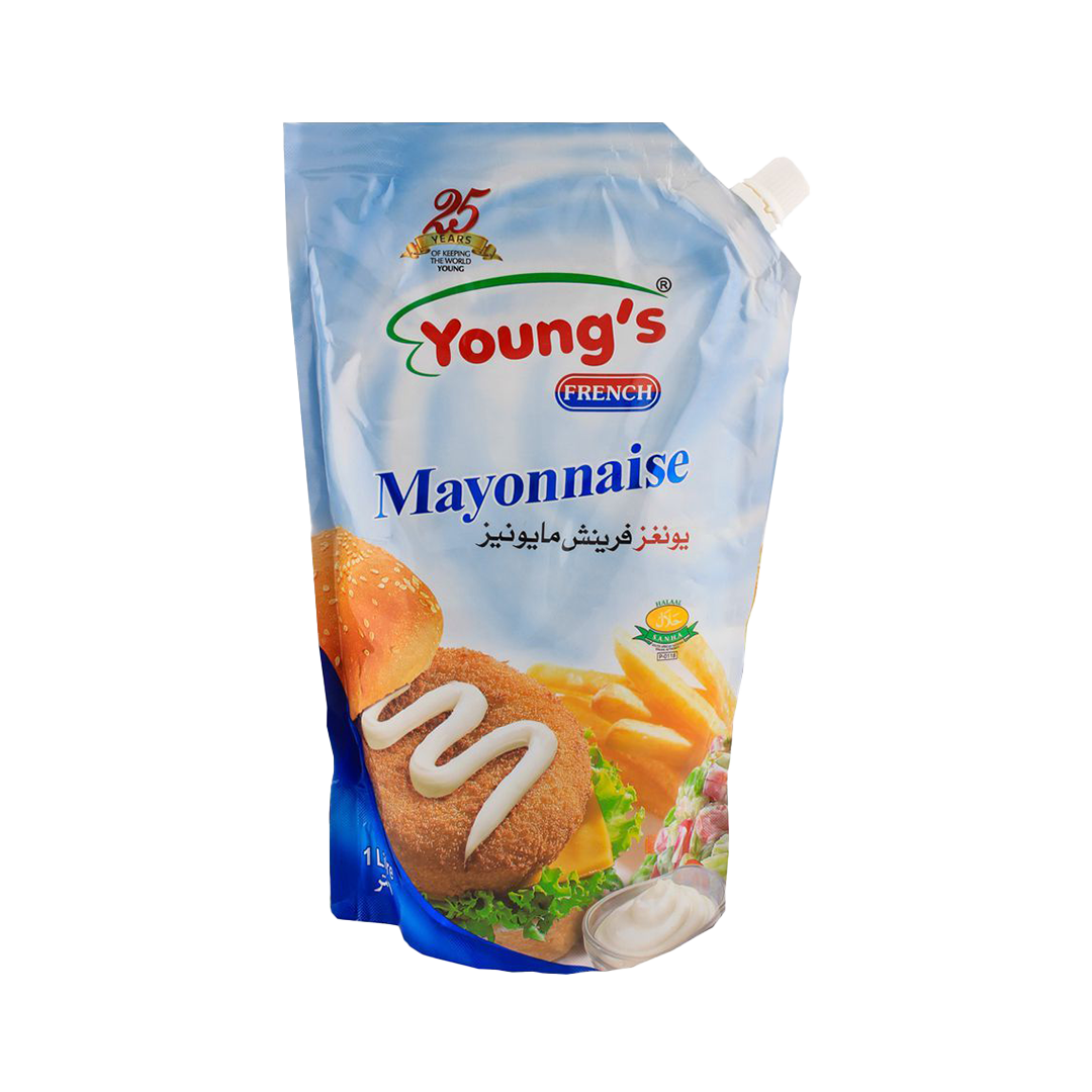 Young's Mayonnaise Pouch 1kg