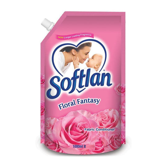 Softlan Floral Fantasy Fabric Conditioner Pouch 1L