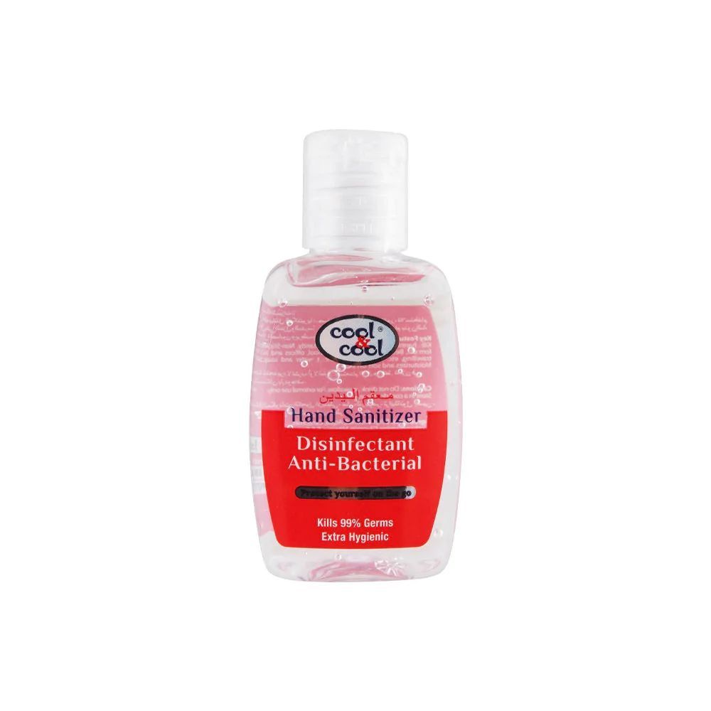 Cool & Cool Gel Disinfectant Hand Sanitizer 60ml