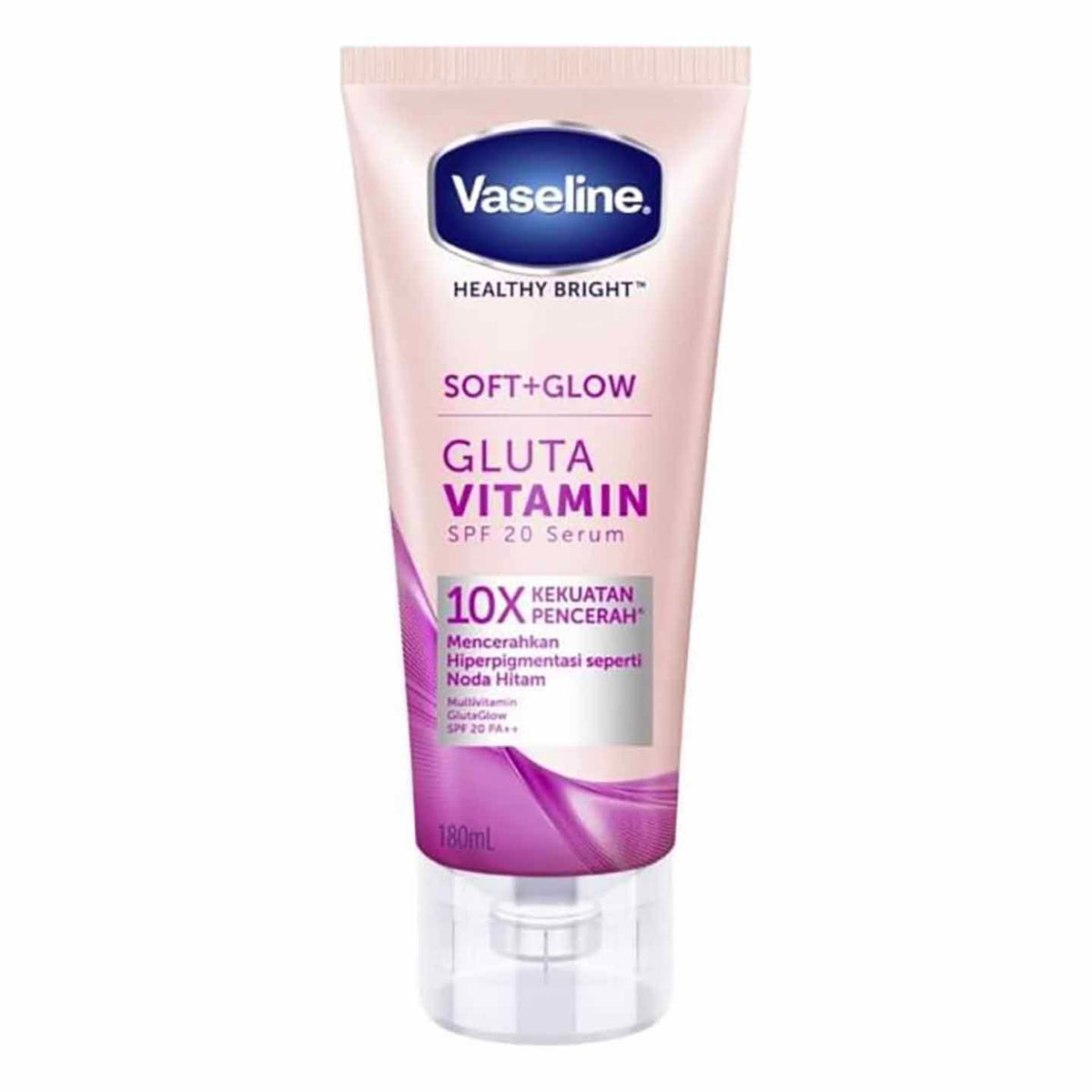 Vaseline Soft + Glow Gluta Vitamin Body Spf 20 180ml