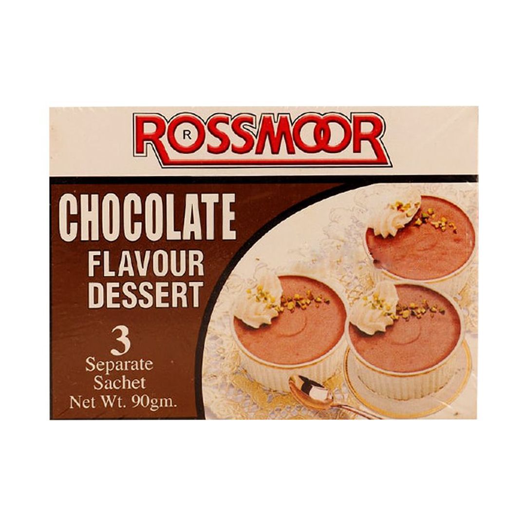 Rossmoor Chocolate Dessert Custard 90g