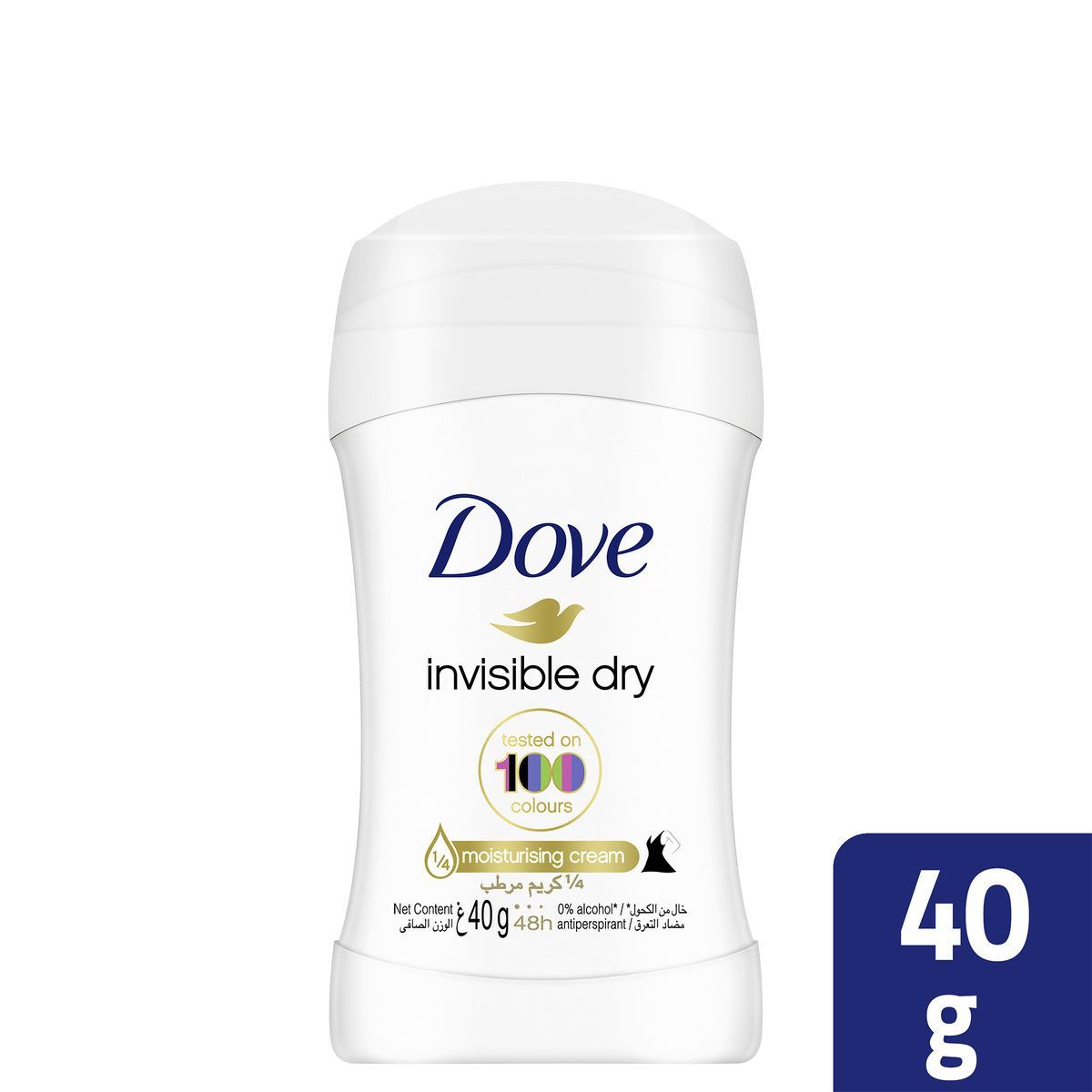 Dove Deodorant Stick Invisible Dry 40g