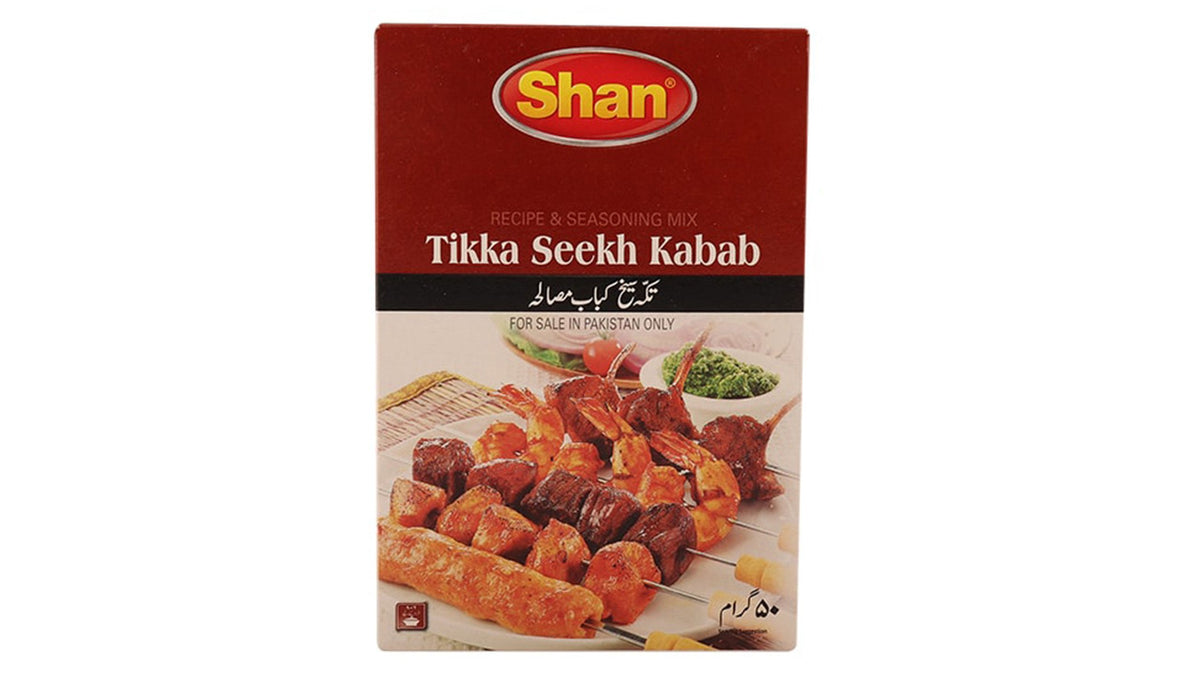 Shan Tikka Seekh Kabab Recipe Masala 50g