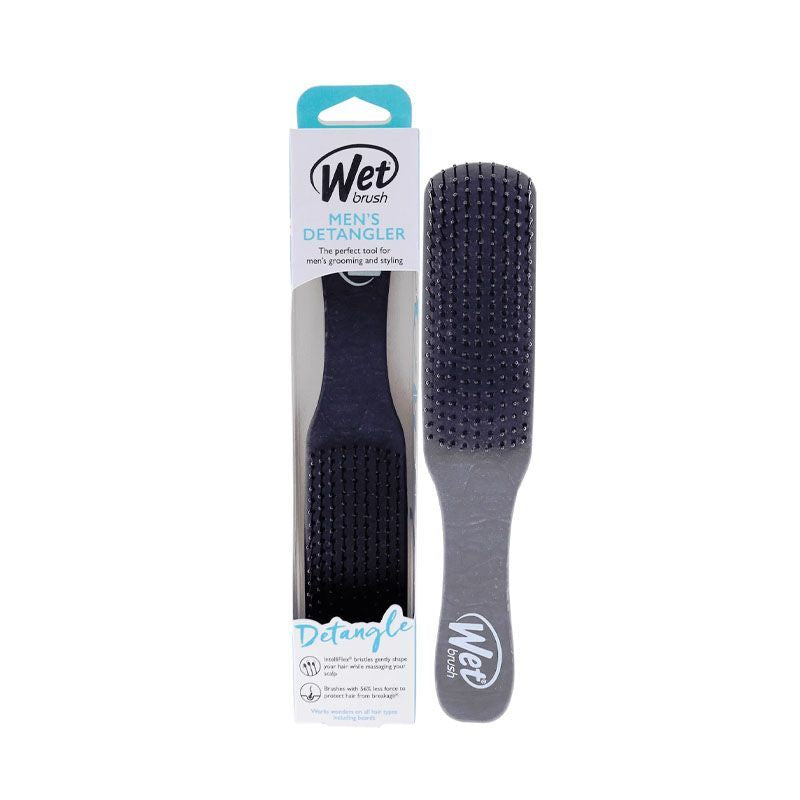 Wet Brush Mens Detangler Black Leather 1 Piece