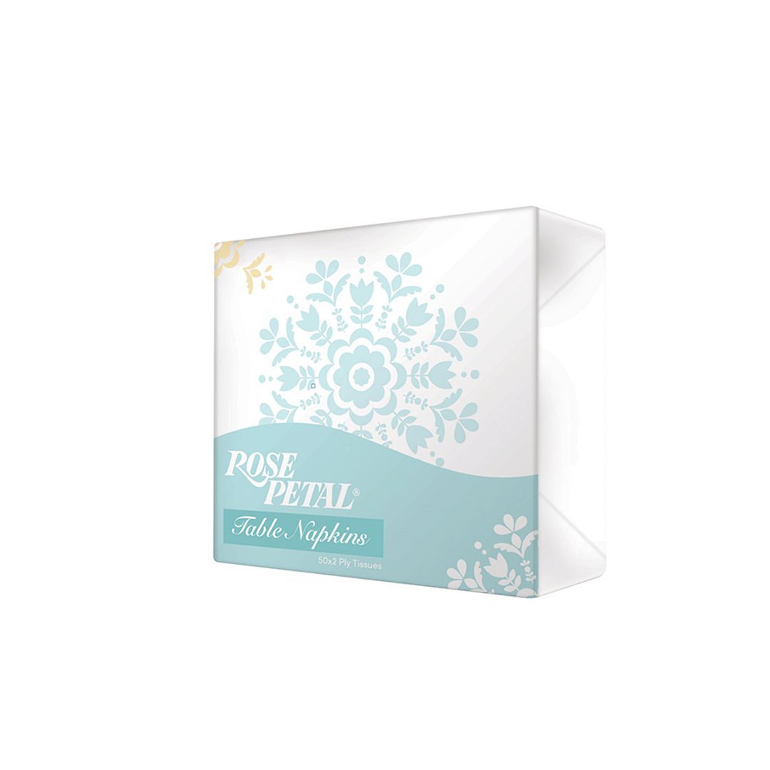 Rose Petal Napkins Table Pack