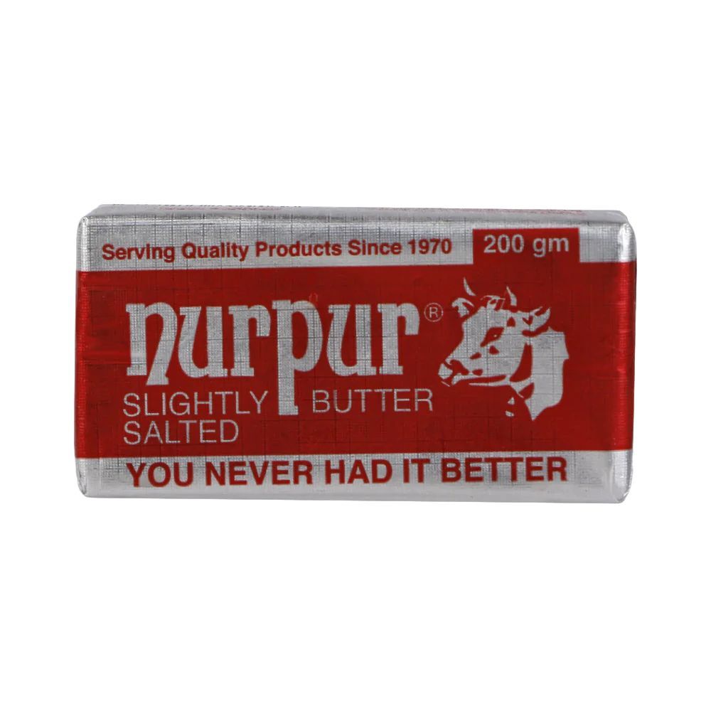 Nurpur Butter Slightly Salted 200g