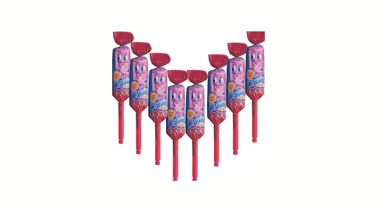 Chupa Chups Melody Flute Lollipop Strawberry 15g