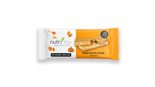 Nutrilov Granola Bars Peanut Butter & Raisin 45g