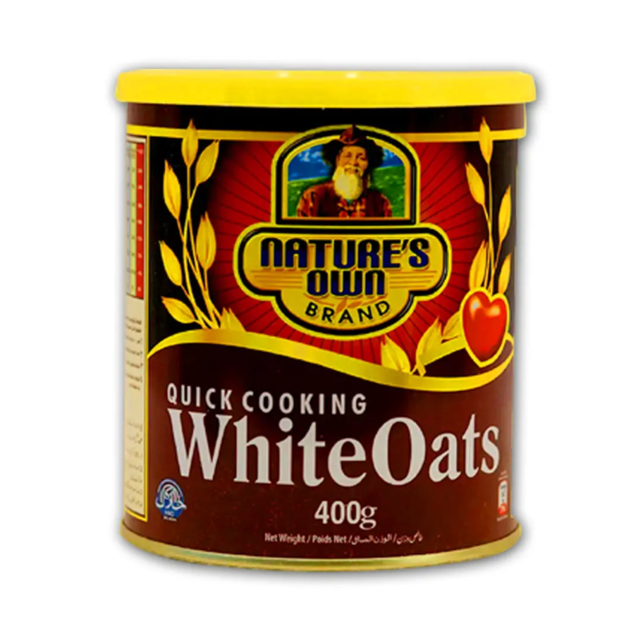 Nature's Own White Oats Tin 400g