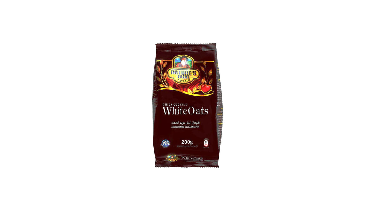 Nature's Own White Oats Pouch 200g