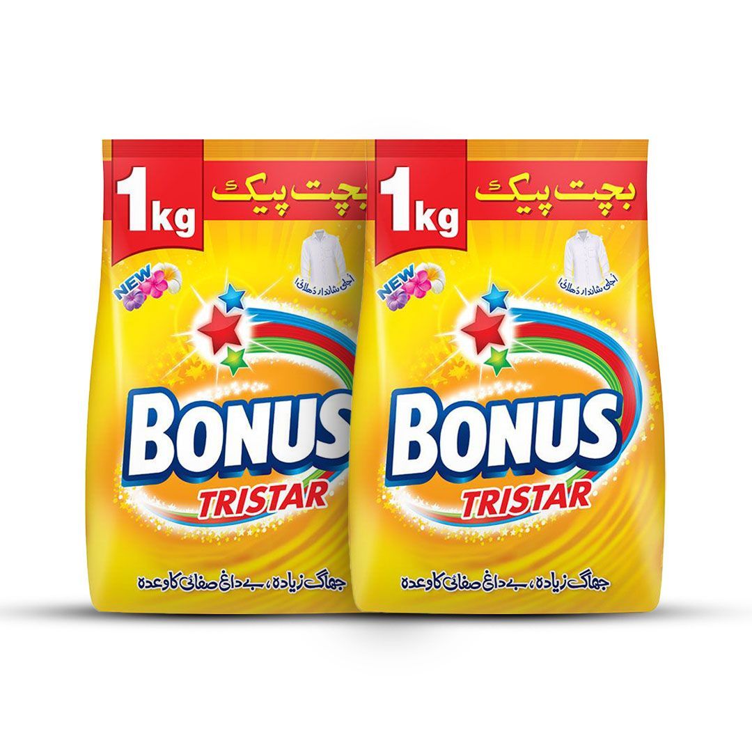 Bonus Tristar Detergent Washing Powder 950g