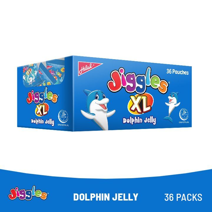 Hilal Jiggles Dolphin XI Jelly 36 Piece Box