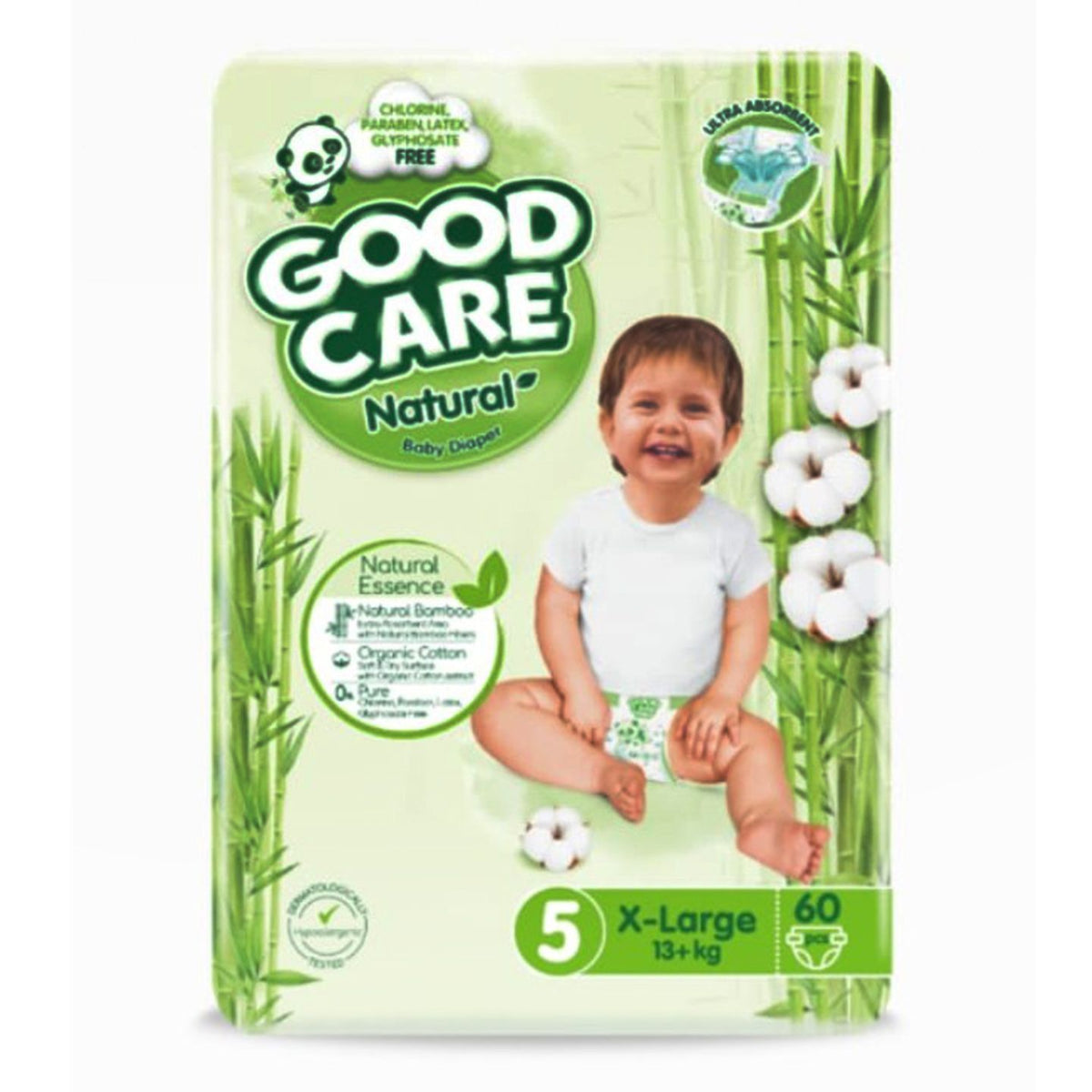 Good Care Natural X-Large 60 Piece Pack