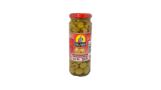 Figaro Stuffed Green Olives with Pimento Paste 340g