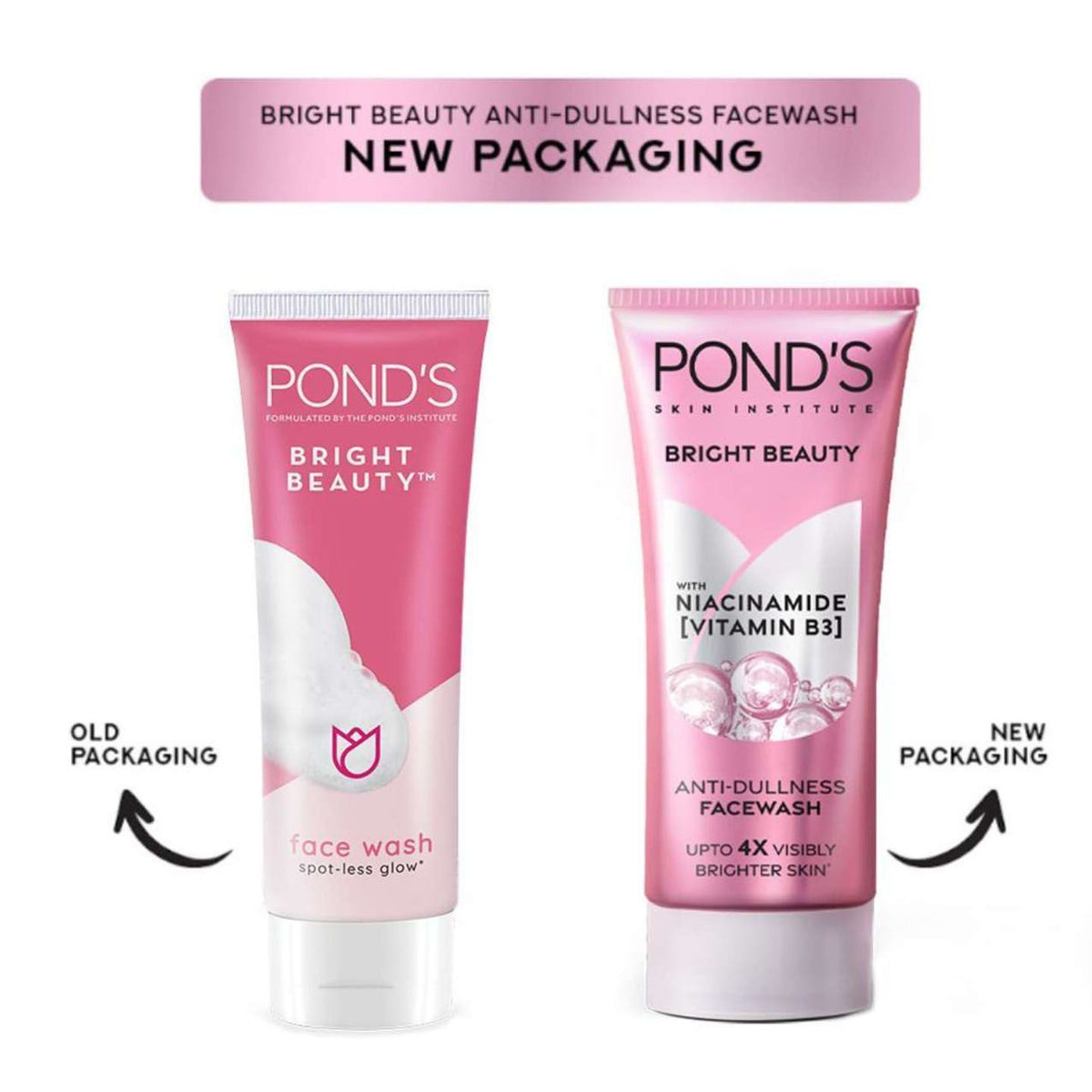 Pond's Bright Beauty Anti-dullness with Vitamin B3 Facewash 100g