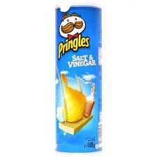 Pringles Salt & Viniger 165g