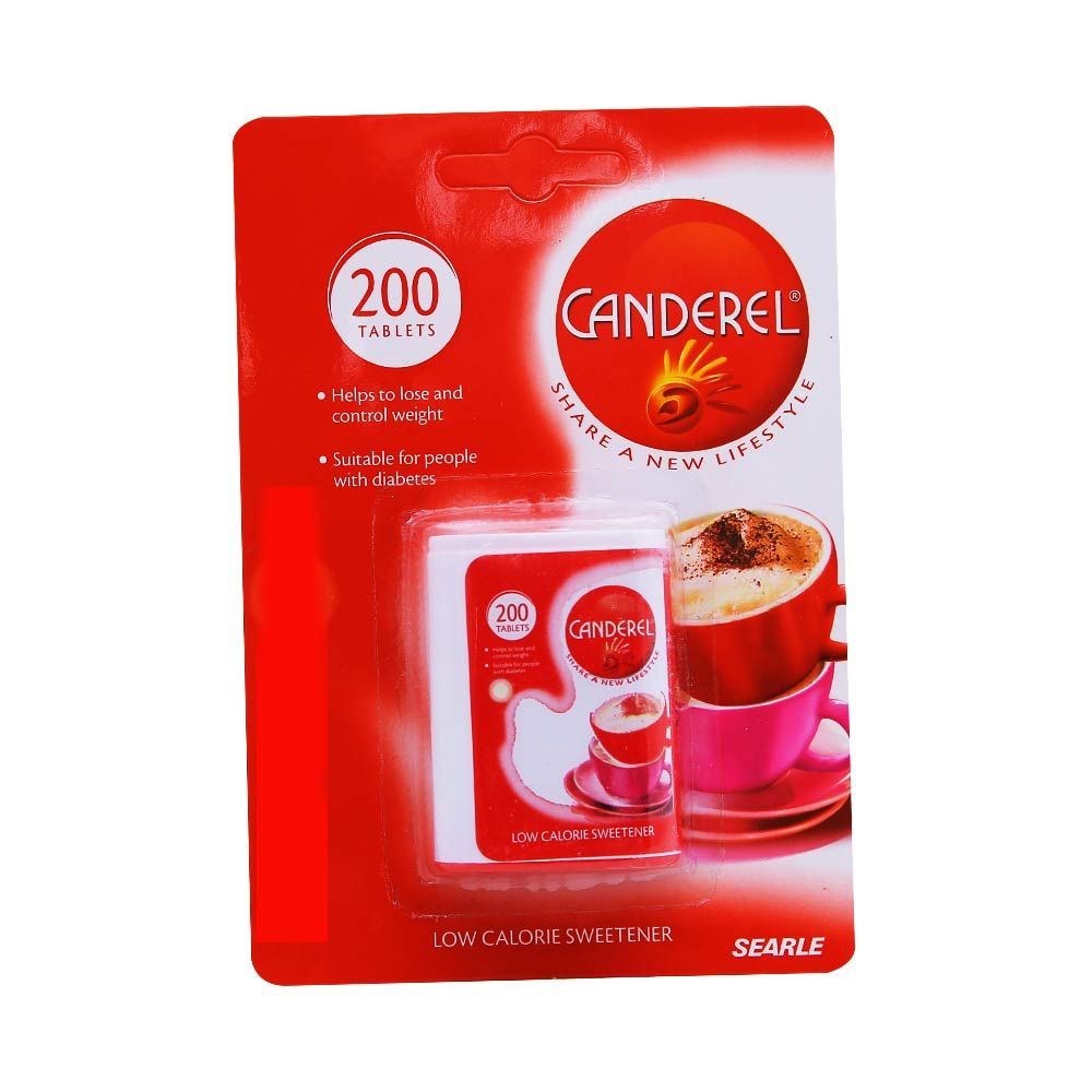 Canderel Low Calorie Sweetener 200 Tablets