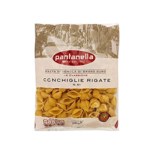 Pantanella Pasta Conchiglie Rigate No-51 500g