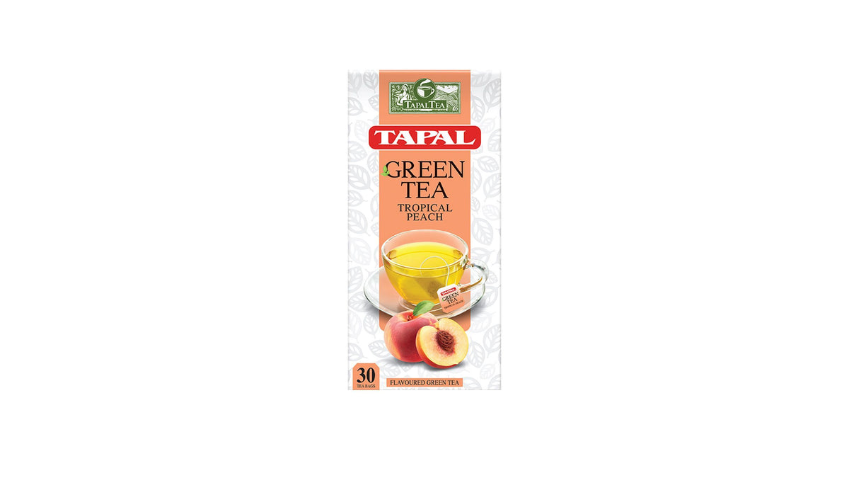 Tapal Green Tea Tropical Peach 45g