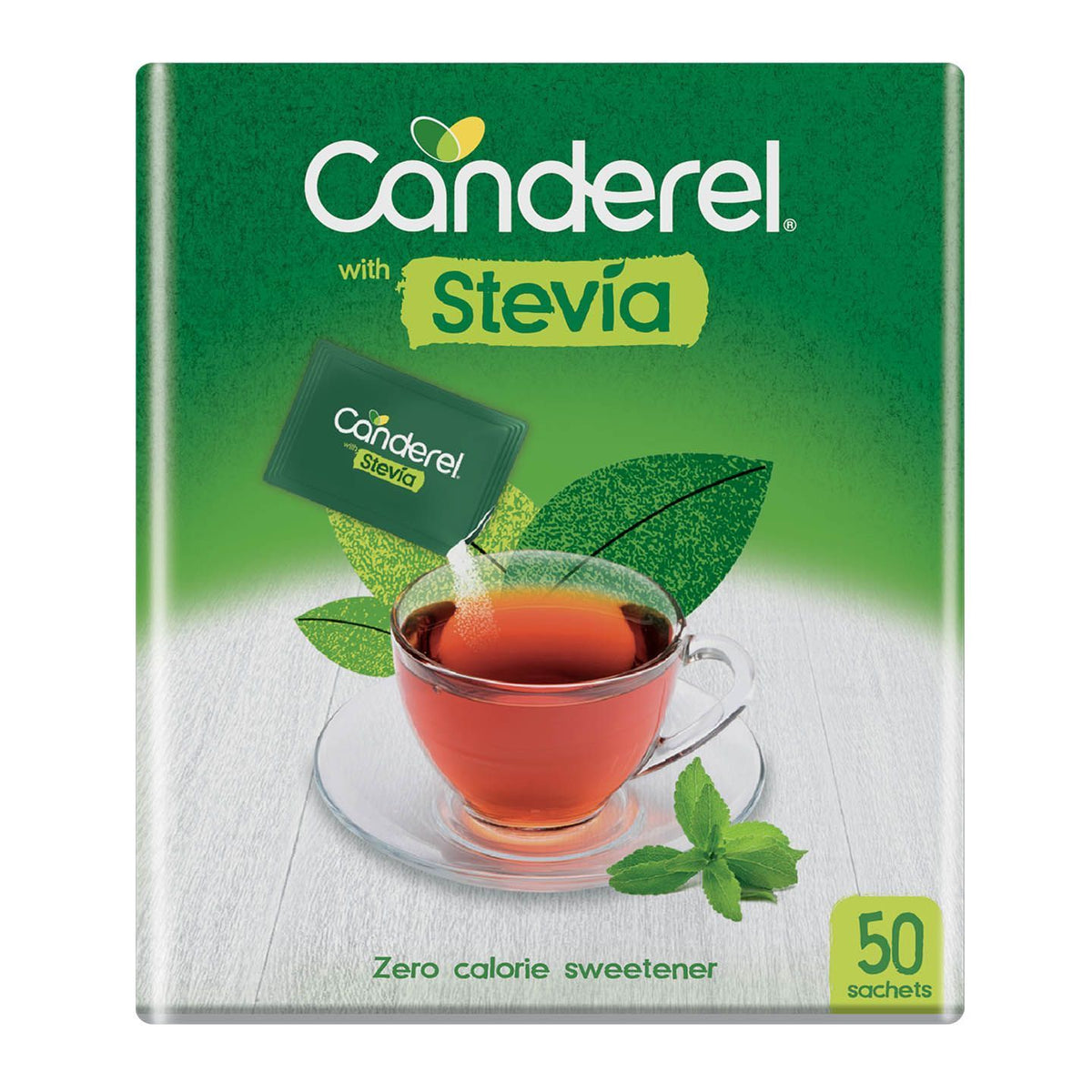 Canderel Stevia Sweetener 50 Sachets