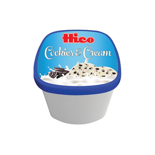 Hico Cookies & Cream Dairy Ice Cream Tub 1.5L