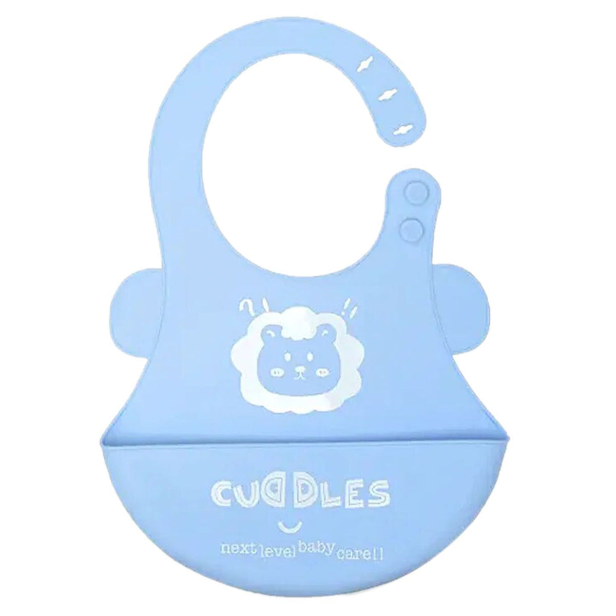 Cuddles Baby Silicone Bib 1 Unit