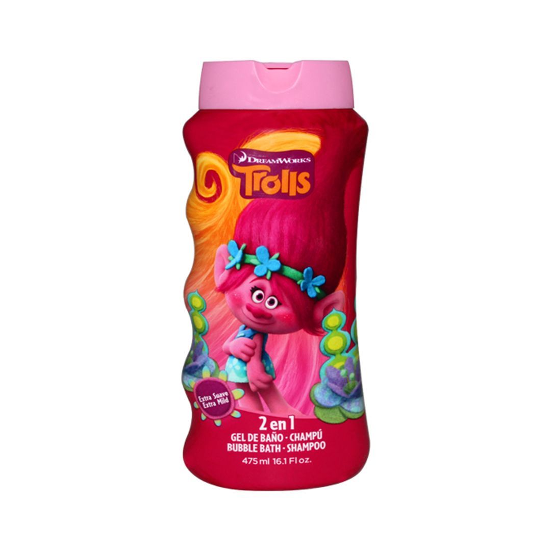 Lorenay Trolls 2 in 1 Bath & Shampoo 475ml