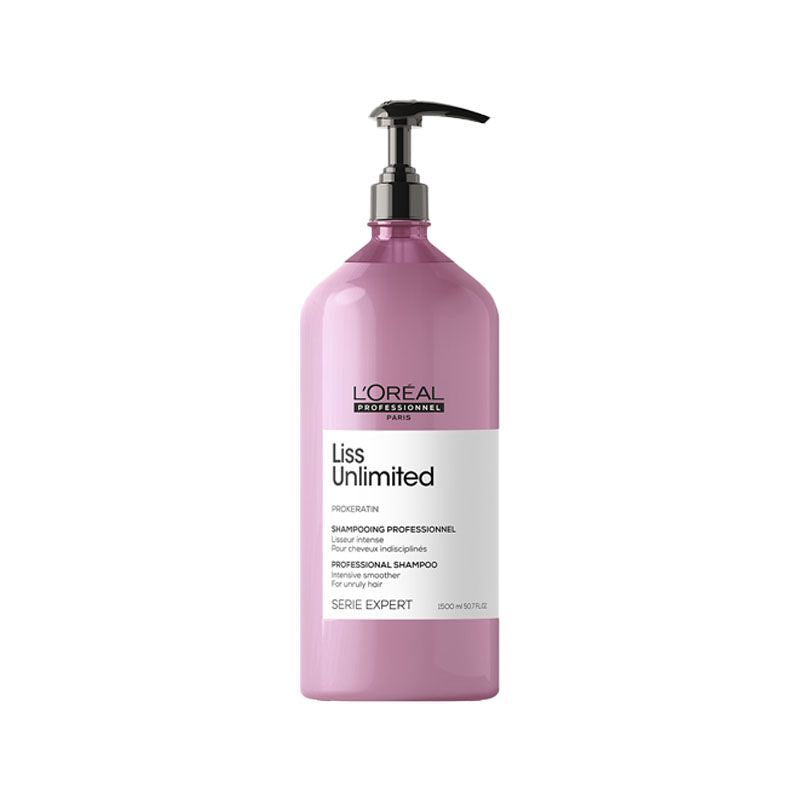 L'Oreal Serie Expert Liss Unlimited Professional Shampoo 1500ml