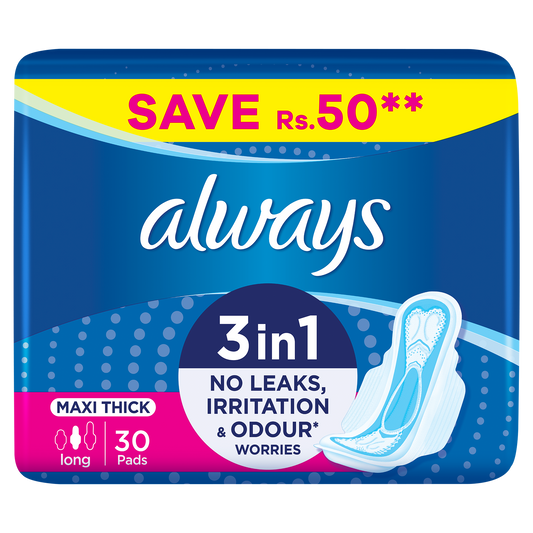 Always Pads Thicks Maxi Trio 1 Packet