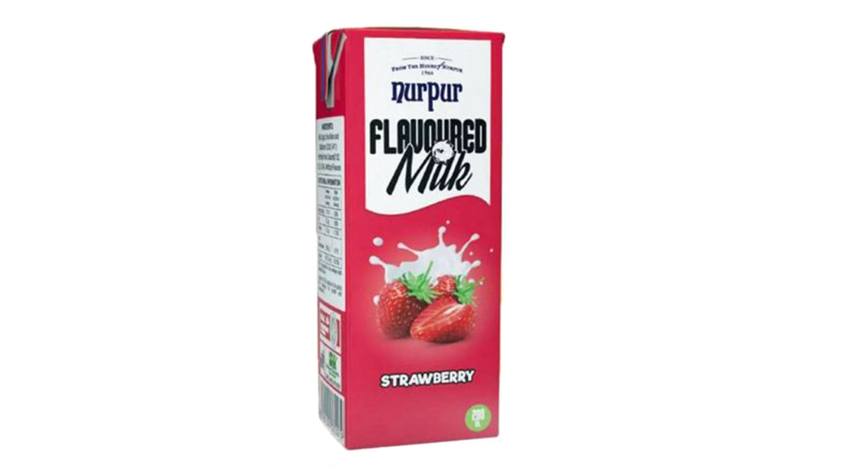 Nurpur Flavored Milk Strawberry 200ml