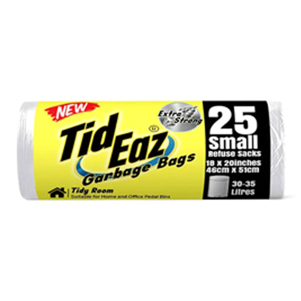 Tid Eaz Garbage Bag Small Imported 25 Pieces