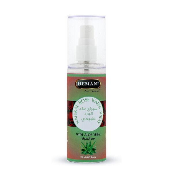 Hemani Rose Water with Aloe Vera Facial Spray 120ml
