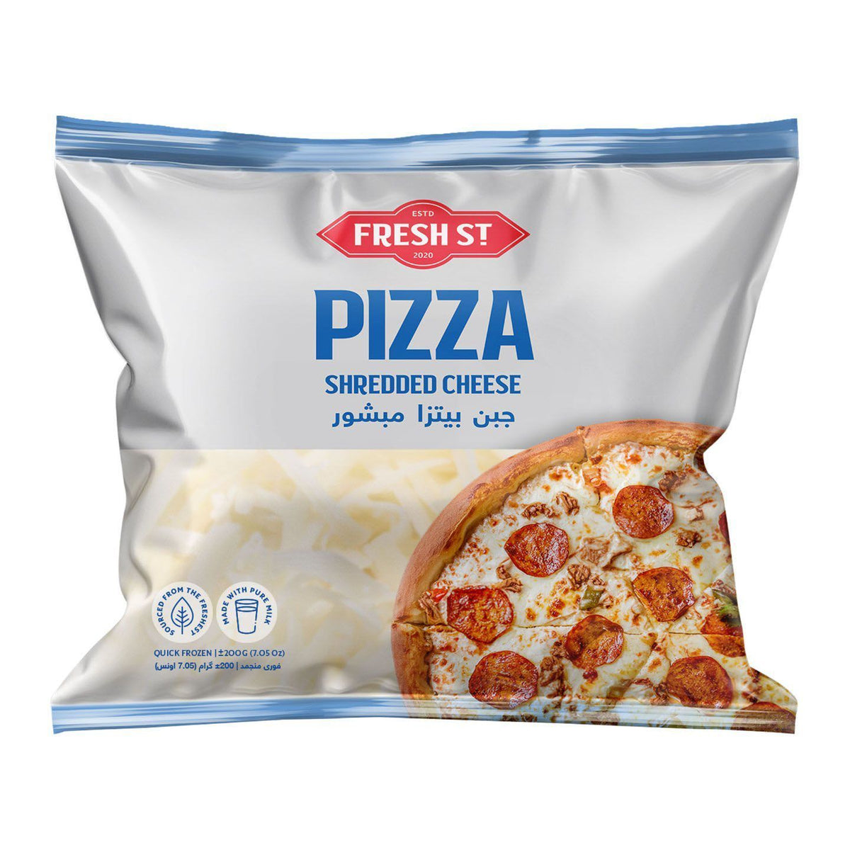 Fresh St Pizza Shredded Cheese 200g