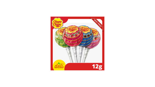 Chupa Chups Lollipop Assorted Candy 12g