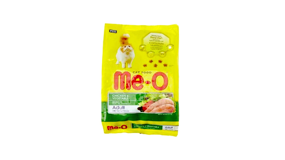 Me-O Cat Food Adult Chicken & Vegetable 450g