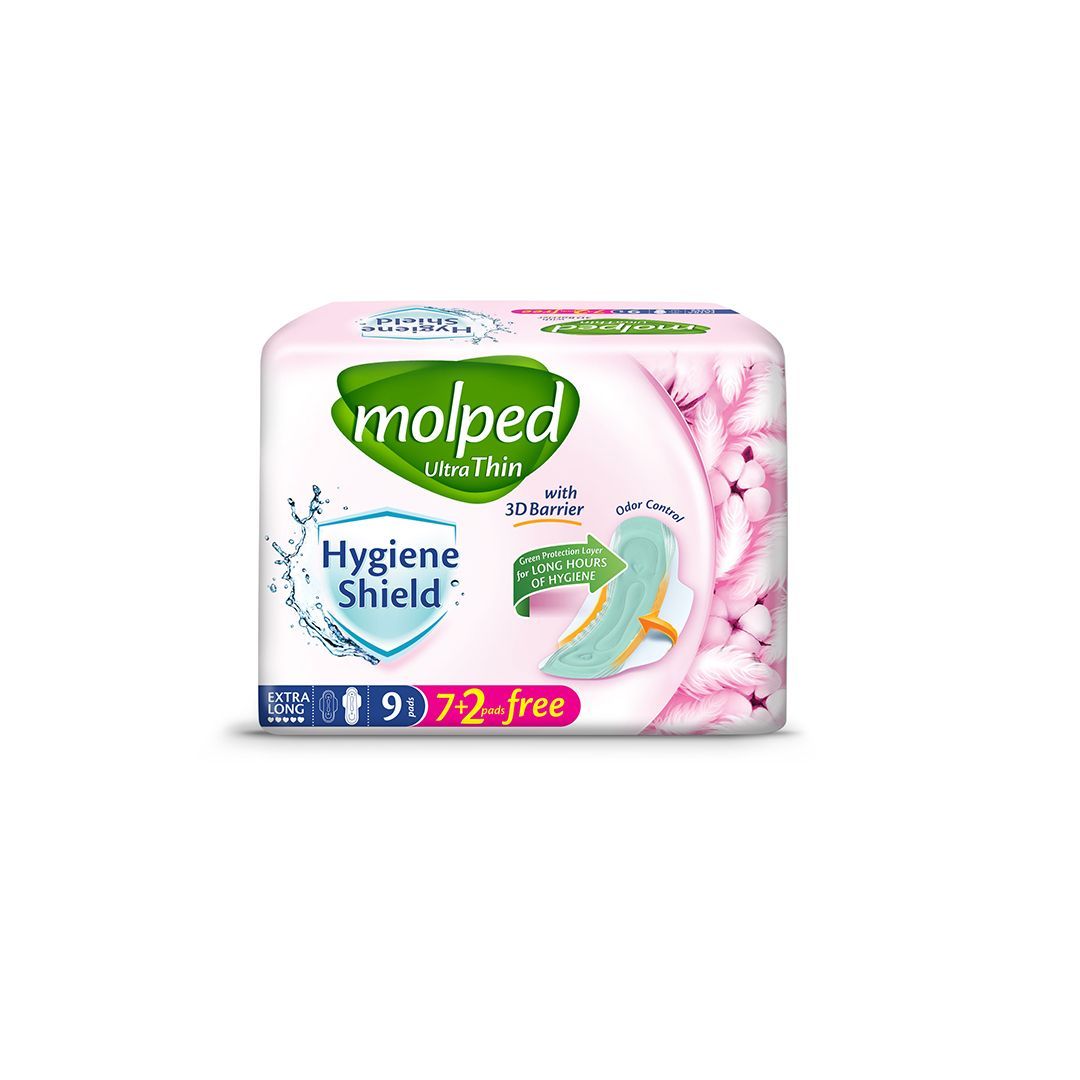 Molped Ultra Thin Hygiene Shield with Barrier XL 10 Pieces