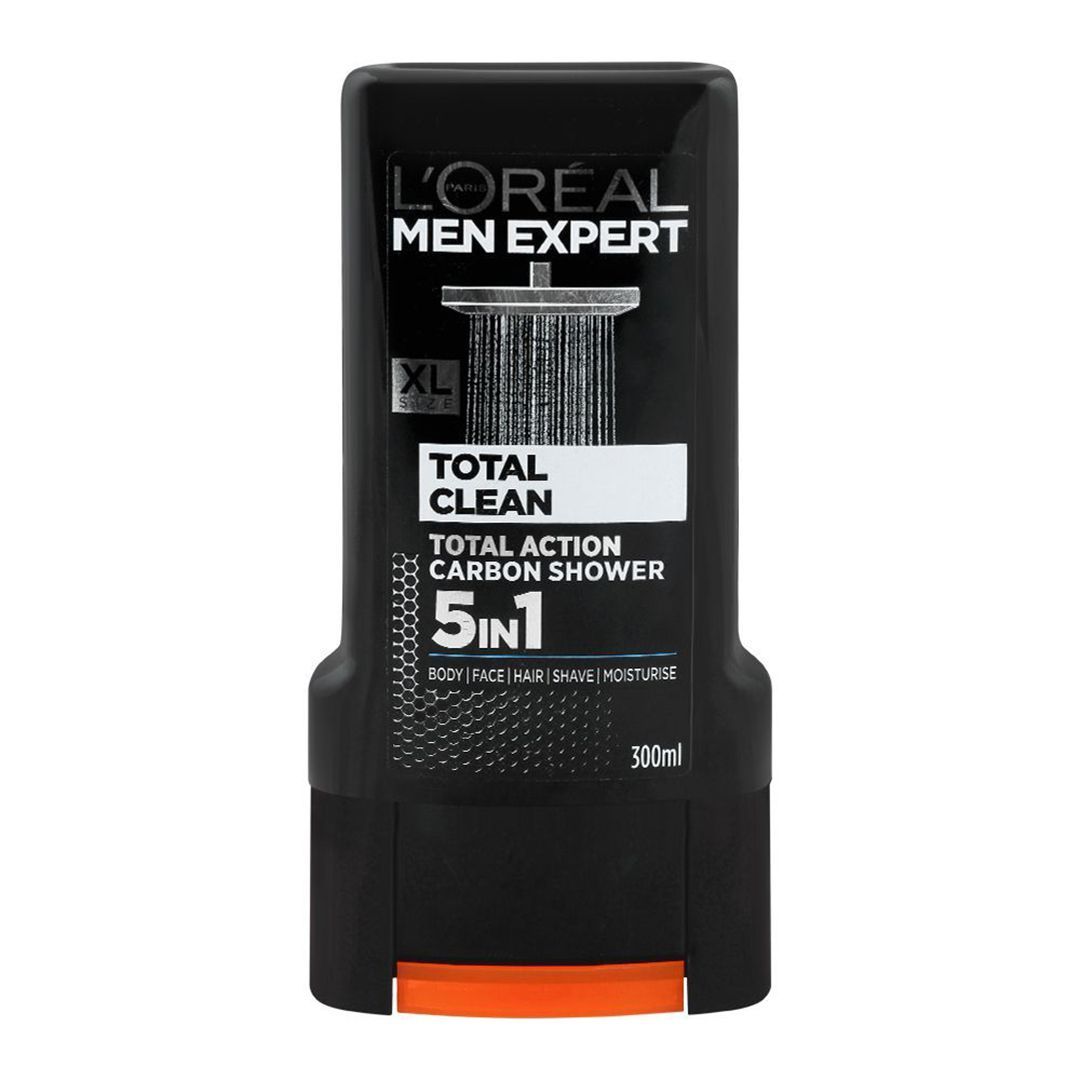 L'Oreal Men Expert Shower Gel Total Clean Carbon Total 300ml
