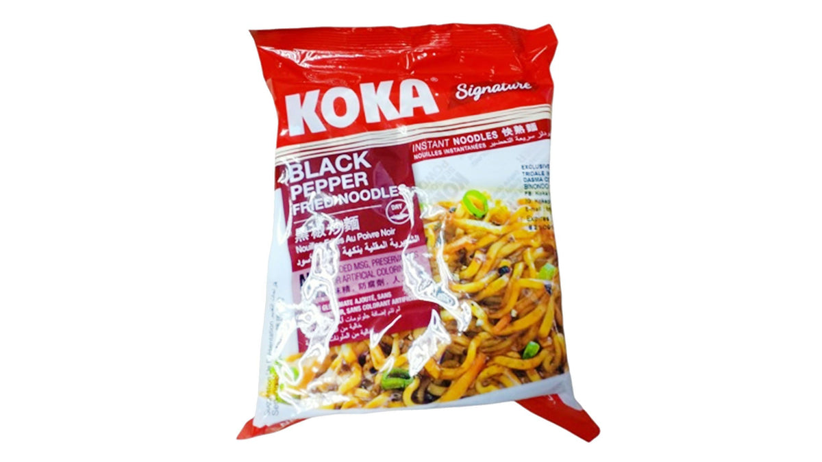 Koka Signature Instant Noodles Black Pepper Fried Noodles 85g