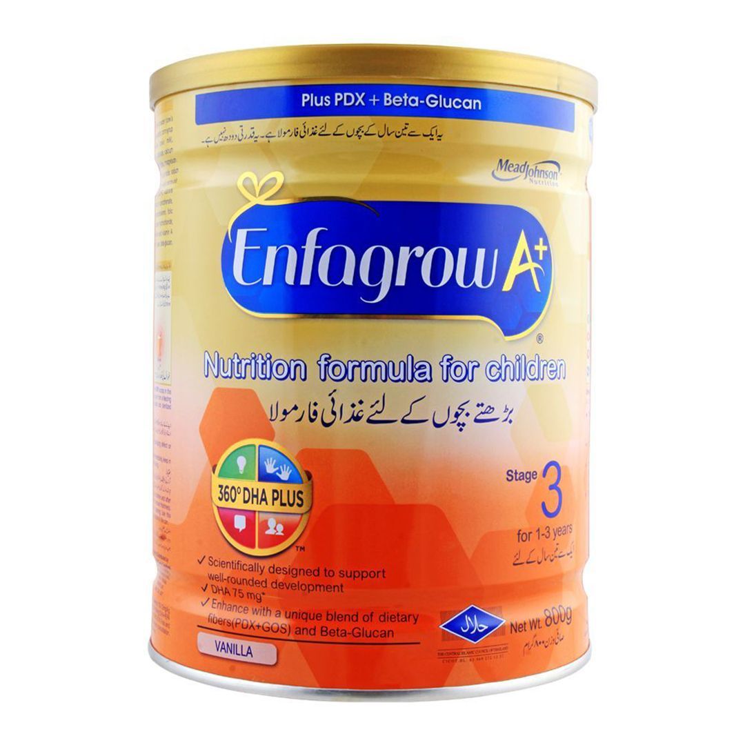 Enfagrow A+ Mead Johnson Milk Powder Stage 3 Vanilla 800g