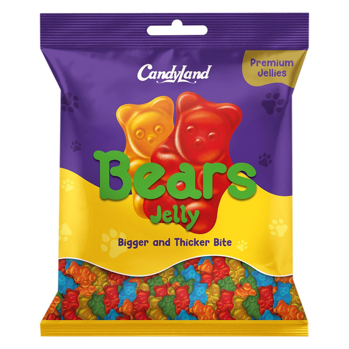 CandyLand Premium Bear Jelly (48 Bags) 1 Packet