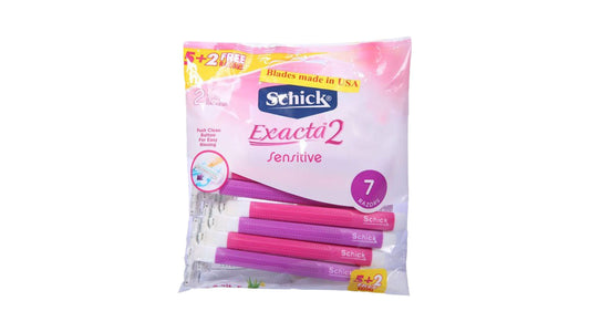 Schick Exacta 2 Sensitive 7 Pieces