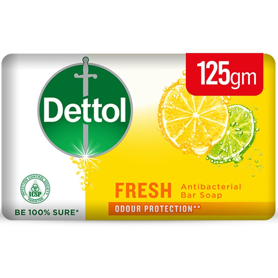 Dettol Antibacterial Fresh Soap 130g