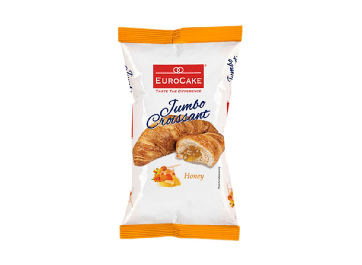 Eurocake Jumbo Croissant Honey 55g