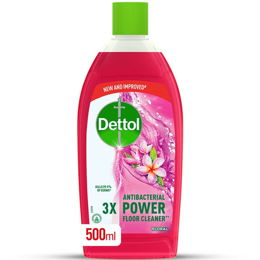 Dettol Antibacterial Power Floor Cleaner Floral 500ml
