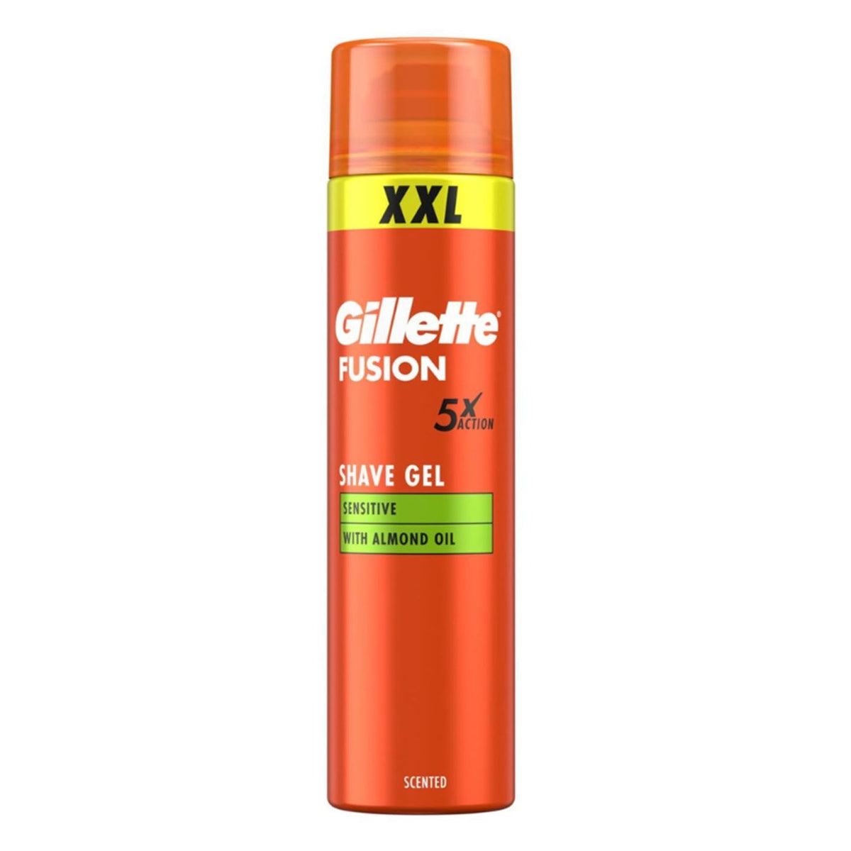 Gillette Fusion Shave Gel Sensitive with Almond Oil 240ml
