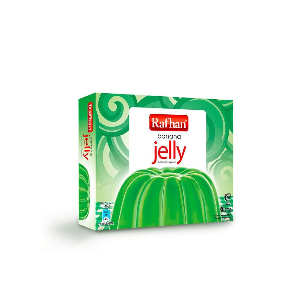 Rafhan Jelly Powder Banana 80g
