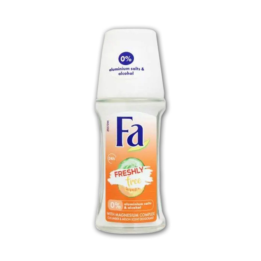 Fa Deodorant Roll on Freshly Free Cucumber & Melon 50ml